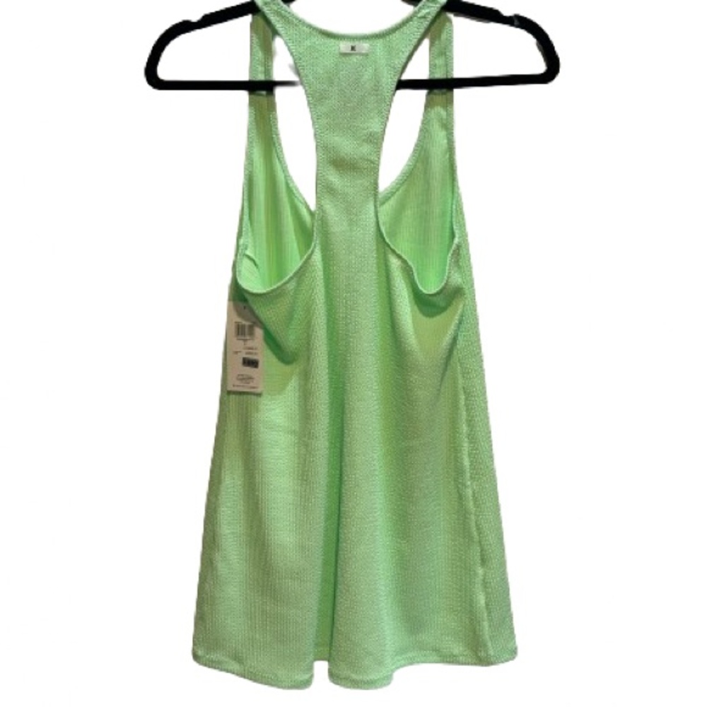 NWT Hurley Textured Beach Mini Racerback Coverup Green Size S - Picture 4 of 8